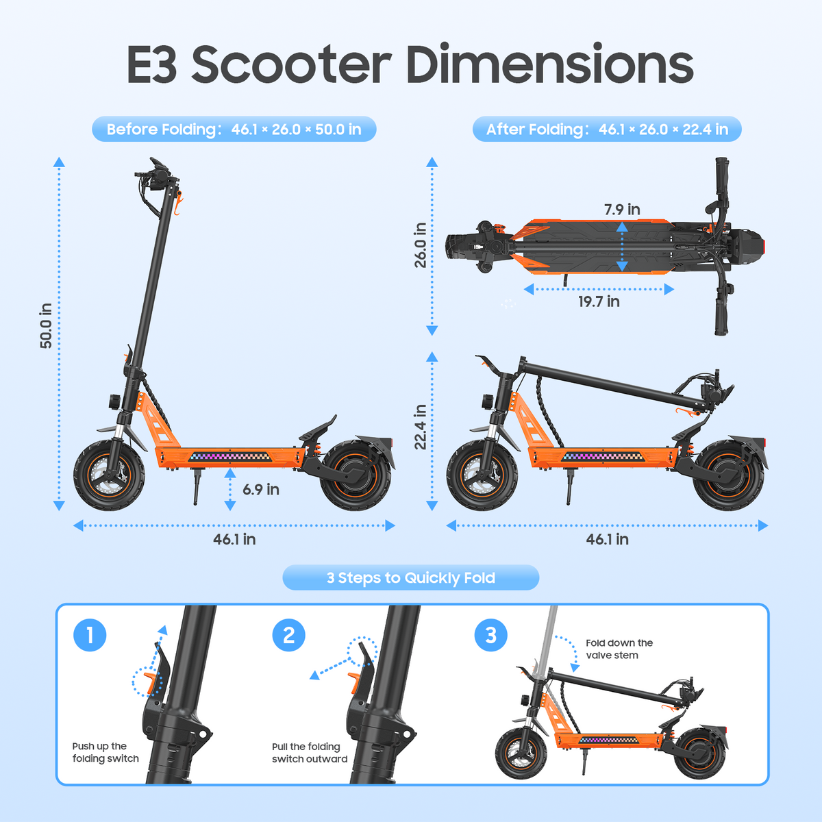 TUNO E3 Electric Scooter