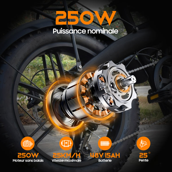 TUNO M6 Folding E-Bike