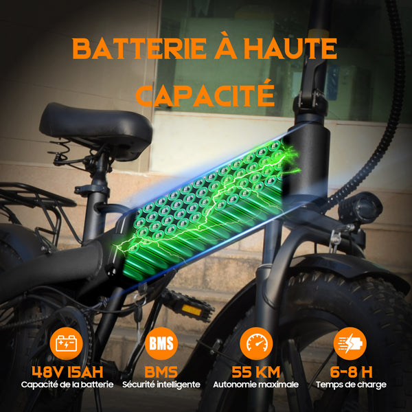 TUNO M6 Folding E-Bike