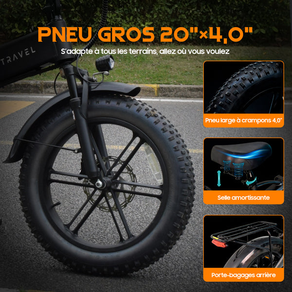 TUNO M6 Folding E-Bike