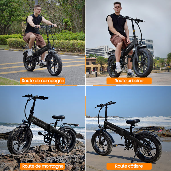 TUNO M6 Folding E-Bike