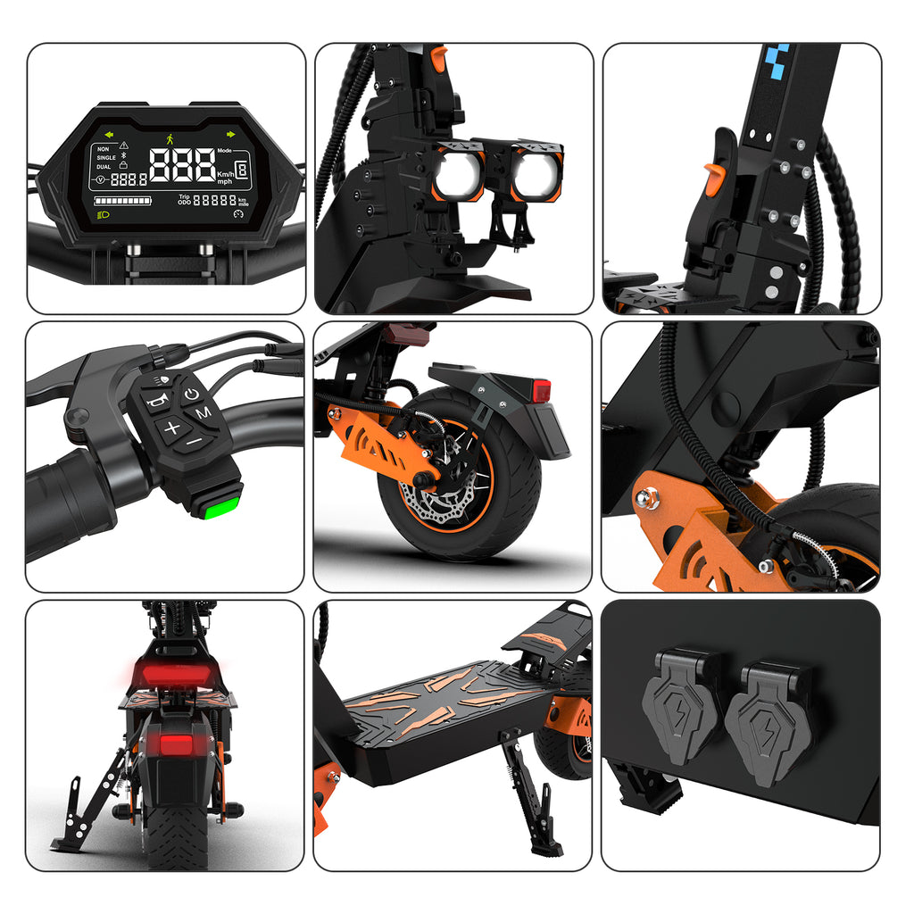 TUNO E5 Pro Dual-Motor Electric Scooter