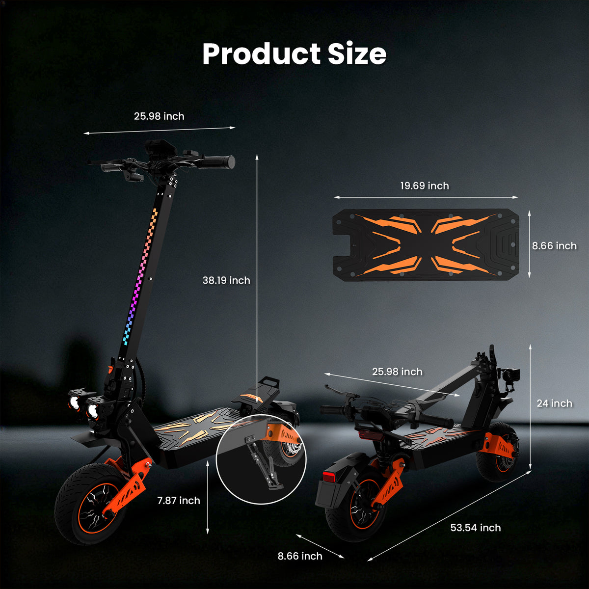 TUNO E5 Pro Dual-Motor Electric Scooter