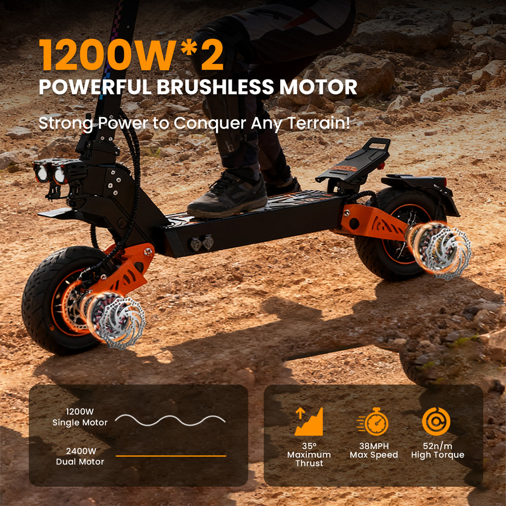 TUNO E5 Pro Dual-Motor Electric Scooter