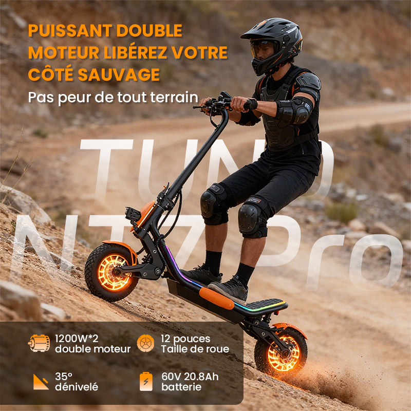 TUNO E7 ultra Dual-Motor Electric Scooter