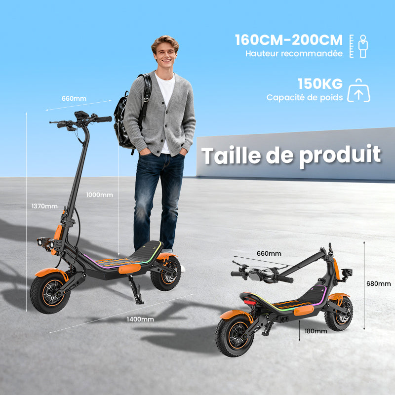 TUNO E7 ultra Dual-Motor Electric Scooter