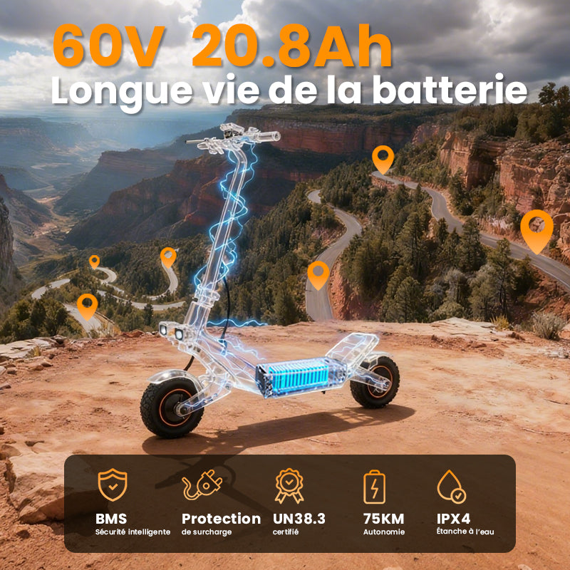 TUNO E7 ultra Dual-Motor Electric Scooter