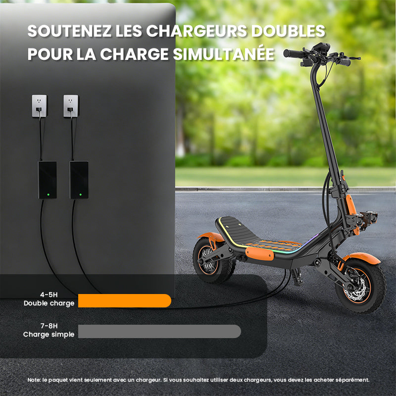 TUNO E7 ultra Dual-Motor Electric Scooter