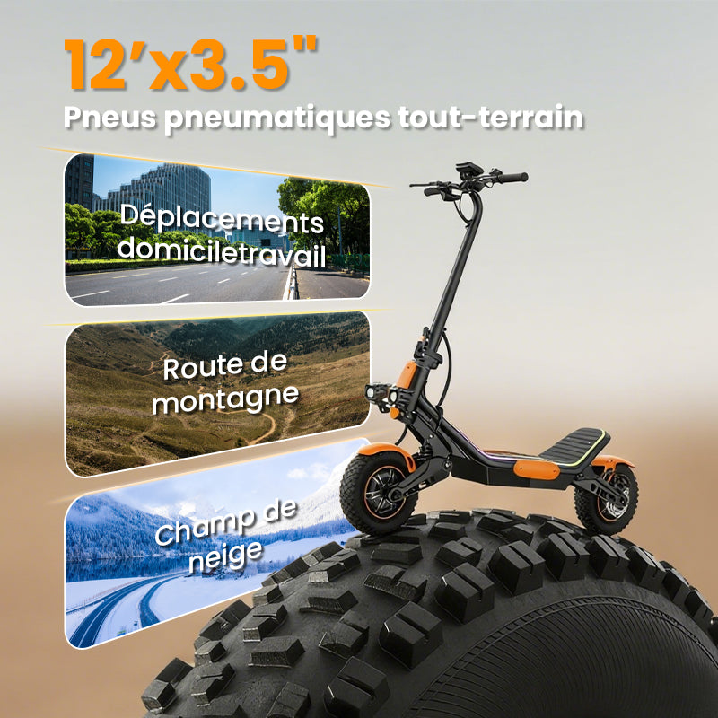 TUNO E7 ultra Dual-Motor Electric Scooter